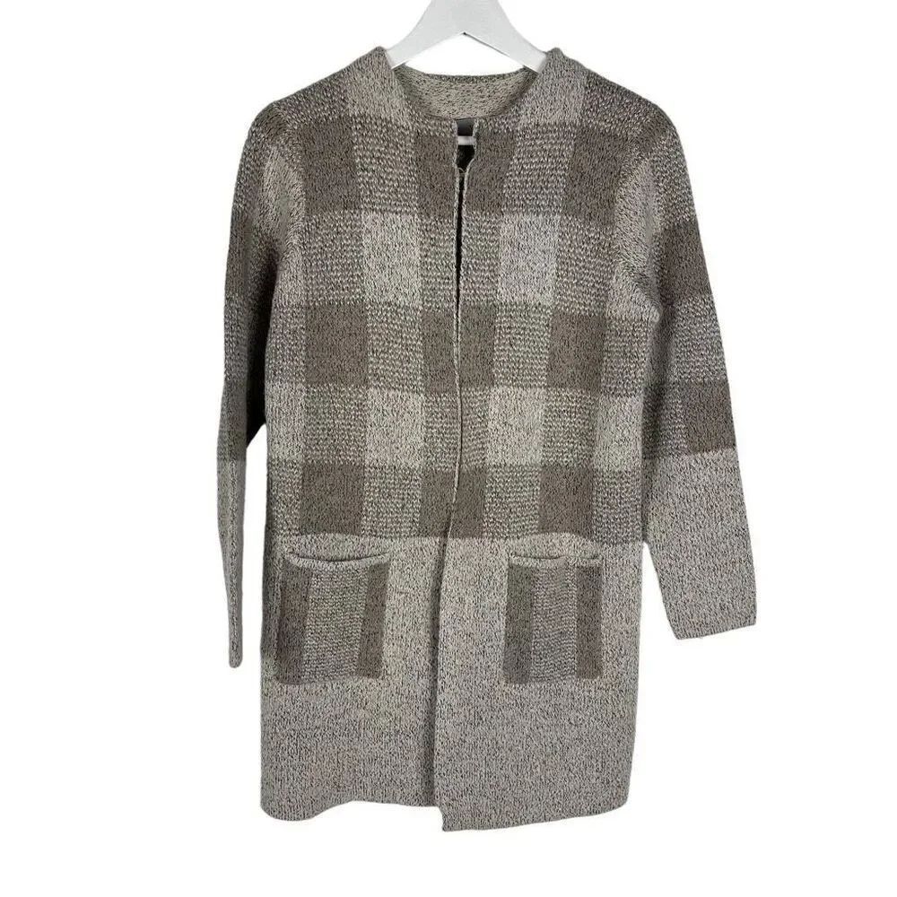 Yaira Womens Petite Small Long Sleeve Cardigan Sweater
